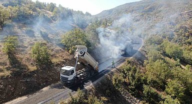 Terörden temizlenen bölgeler bitümlü sıcak karışım ile kaplandı