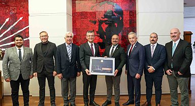 TFMD Yönetim Kurulu'ndan CHP Genel Başkanı Özel'e ziyaret