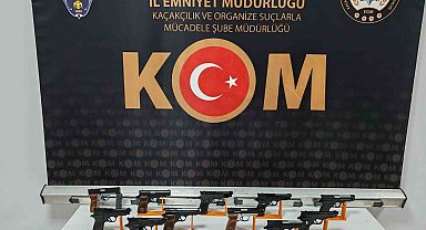 Trabzon'da silah kaçakçılarına operasyon