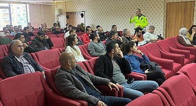 Trafik polislerden, meslektaşlarına trafik eğitimi