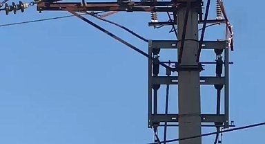 Trafoda çıkan yangını itfaiye ekipleri söndürdü