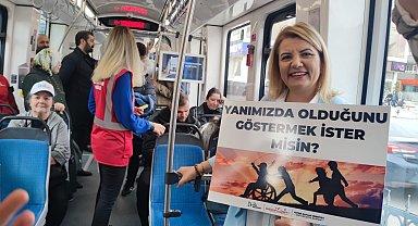 Tramvayda anlamlı etkinlik
