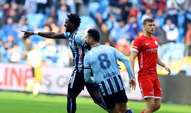 Trendyol Süper Lig: Adana Demirspor: 2 - Antalyaspor: 0