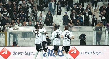 Trendyol Süper Lig: Beşiktaş: 1 - Alanyaspor: 0