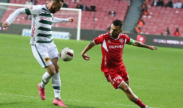 Trendyol Süper Lig: Samsunspor: 1 - Konyaspor: 1