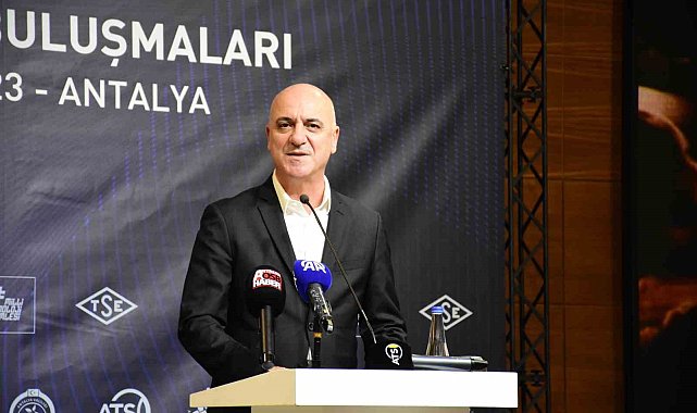 TSE, Antalya'da iş dünyasından temsilciler ile bir araya geldi