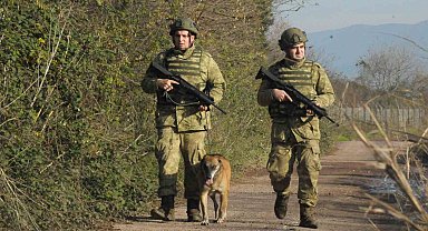 TSK'nın devriye köpekleri birliklerin emniyetine destek sağlıyor