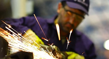 Türkiye'de sanayi üretimi yıllık yüzde 1,1 arttı