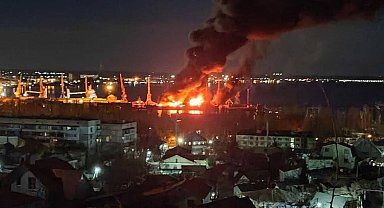 Ukrayna: "Kırım'da Rus çıkarma gemisi imha edildi"