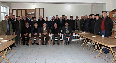 Ulaşım soru için köy muhtarları ve STK'lar bir araya geldi