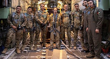 Ürdün Prensesi Selma, Gazze'ye yardım operasyonuna katıldı