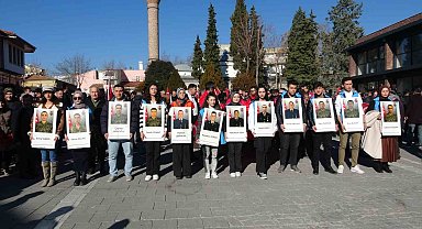Uşak şehitler için yürüdü