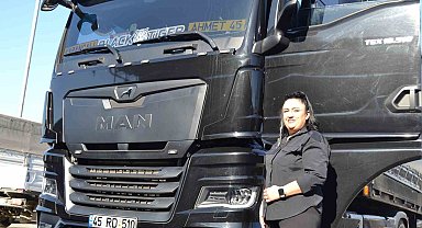 Uzun yolların sultanı Aysel kaptan