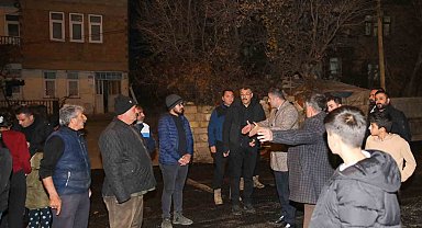 Vali Ali Çelik asfalt denetiminde