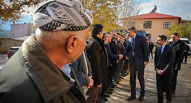 Vali Ali Çelik'ten Derecik ilçesine ziyaret