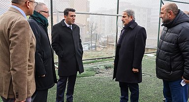 Vali amcaları çocukların isteklerini cevapsız bırakmadı