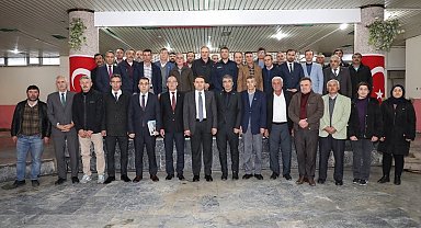 Vali Işın Seyitömer'de muhtarların taleplerini dinledi