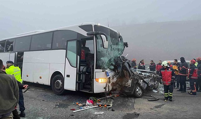 Vali Karadeniz'den Kuzey Marmara Otoyolu'ndaki feci kazayla ilgili açıklama