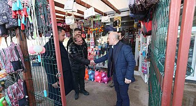Vali Varol, konteyner esnafıyla bir araya geldi
