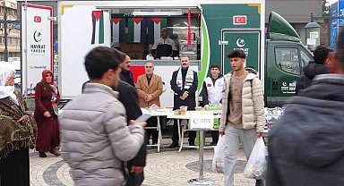 Van'da Gazze için yardım kampanyası
