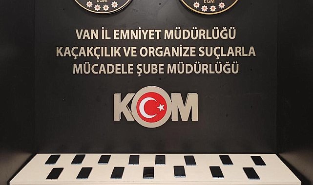 Van'da gümrük kaçakçılığı operasyonu