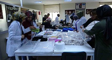 Vanlı kadınlar Gazze için seferber oldu