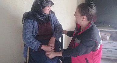 YADES ekibi yaşlıların talebini anında karşılıyor