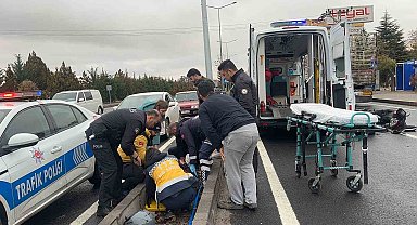 Yağış kazaya neden oldu: 1 yaralı