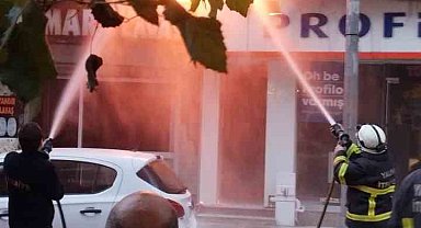 Yalova'da baca yangını