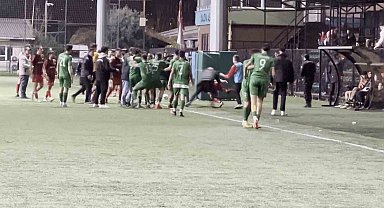 Yalova'da gençler maçında olaylar çıktı: 8 kırmızı, 5 sarı kart