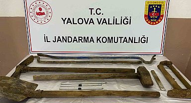Yalova'da jandarmadan definecilere suçüstü
