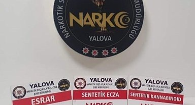 Yalova'da uyuşturucu operasyonu: 1 gözaltı