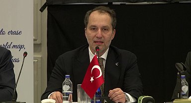 Yeniden Refah Partisi Genel Başkanı Erbakan'dan Müslüman devletlere "İsrail'e yaptırım" çağrısı