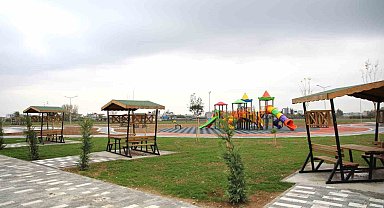 Yeşilbağlar Millet Bahçesi açılışa hazırlanıyor