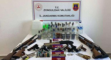 Yılbaşı öncesi jandarmadan kaçak içki operasyonu