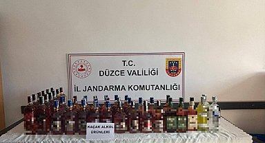 Yılbaşı öncesi kaçak alkoller ele geçirildi