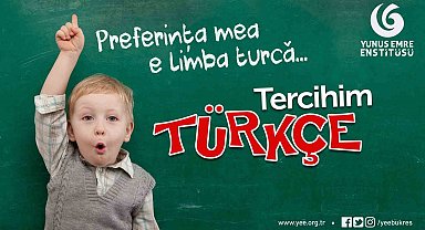 Yunus Emre Enstitüsü'nden Romanya'da "Tercihim Türkçe Projesi"