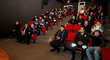 Zabıta ekiplerine biber gazı eğitimi