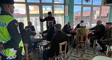 Zeytin hırsızlığına karşı vatandaşlar bilgilendirildi