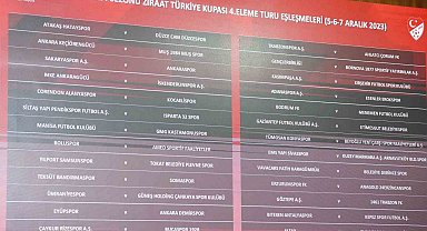 Ziraat Türkiye Kupası'nda 4. Tur heyecanı