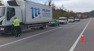Zonguldak'ta 84 araca 255 bin lira ceza