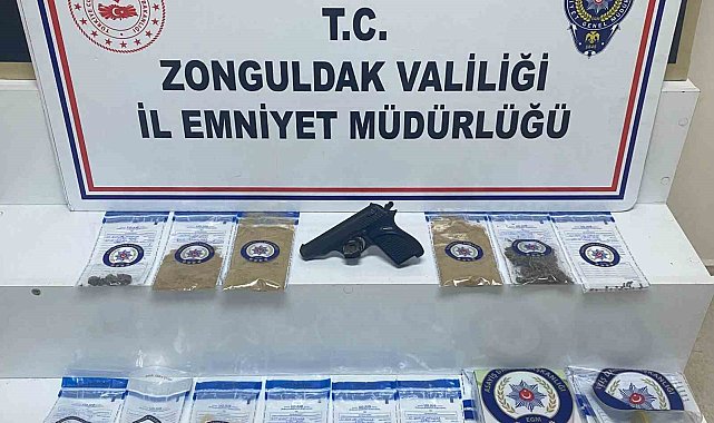 Zonguldak'ta uyuşturucu operasyonu: 4 kişi tutuklandı
