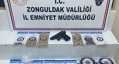 Zonguldak'ta uyuşturucu operasyonu: 4 kişi tutuklandı