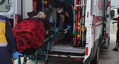 15'inci doğumunda rahatsızlanan kadın ambulans helikopterle hastaneye sevk edildi