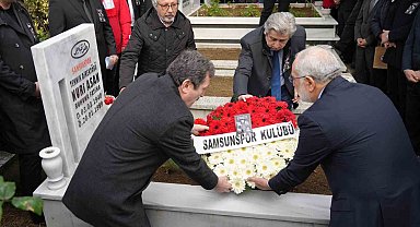 1989 yılındaki kazada vefat eden Samsunsporlular için anma töreni düzenledi