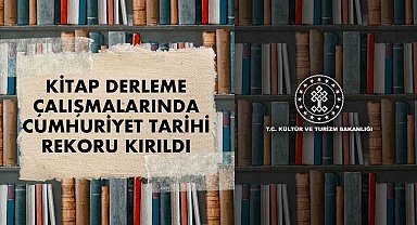 2023 yılında 105 bin 978 kitap derlendi
