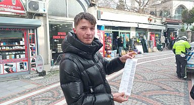 24 bin lira ceza yedi, "devlet sağ olsun" dedi