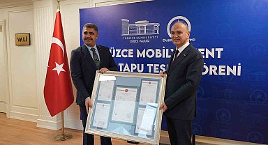 300 dönüm arazi Düzce Belediyesi'nin oldu