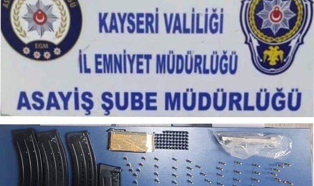 'Yunus'lardan kaçamadılar: 56 adet tabanca fişeği ve uyuşturucu ele geçirildi