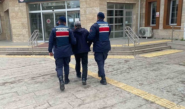5 yıl hapis cezası ile aranana şahıs jandarma tarafından yakalandı